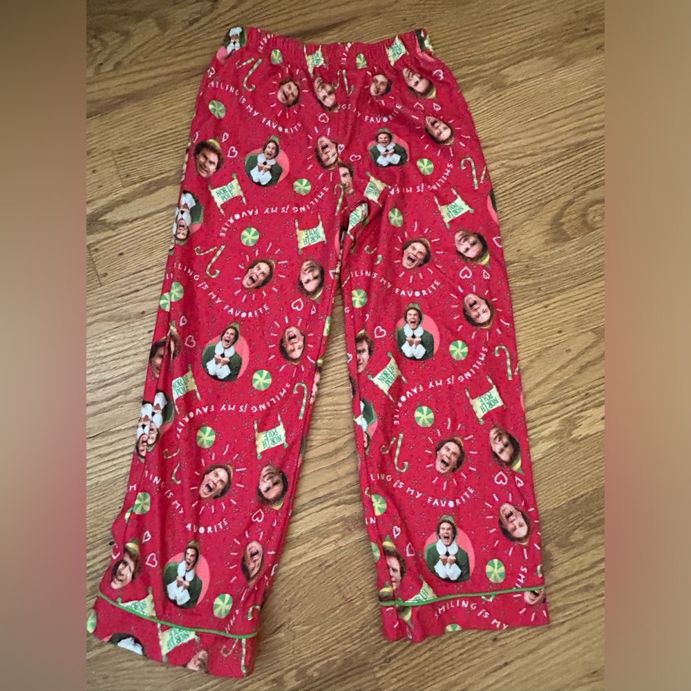 Elf Chriztmas Pajamas kids 6/6x